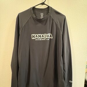 Hanapaa Mens Longsleeve Rash Guard, Size L